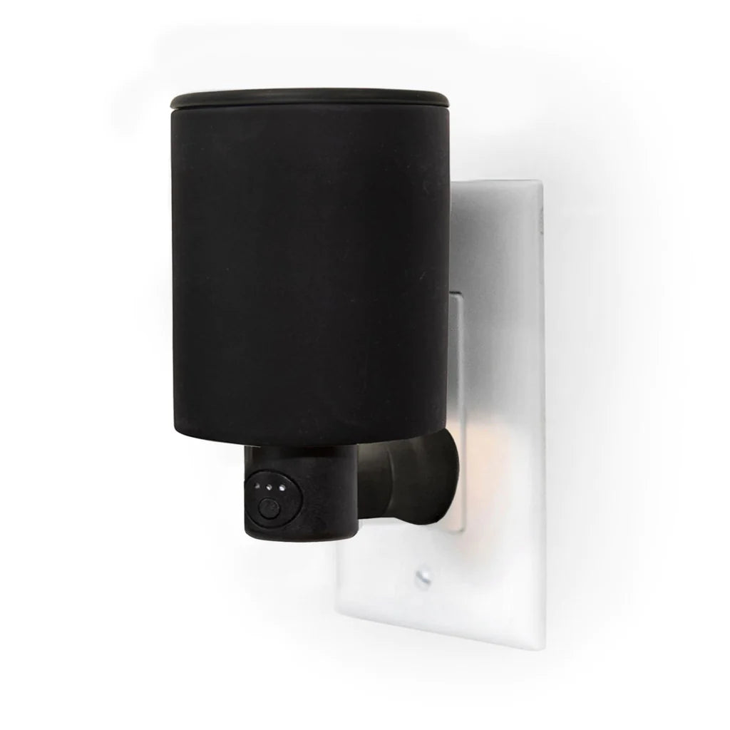 Black Timer Outlet Wall Plug-In Wax Warmer