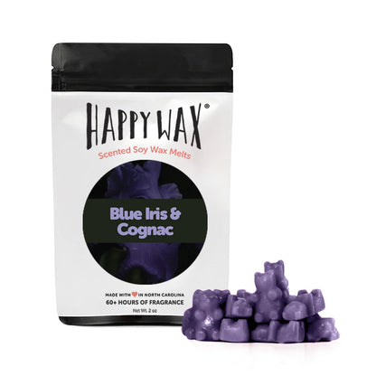 Blue Iris & Cognac Wax Melts - 2oz Sample Pouch