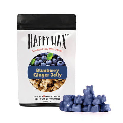 Blueberry Ginger Jelly Wax Melts - 2oz Sample Pouch