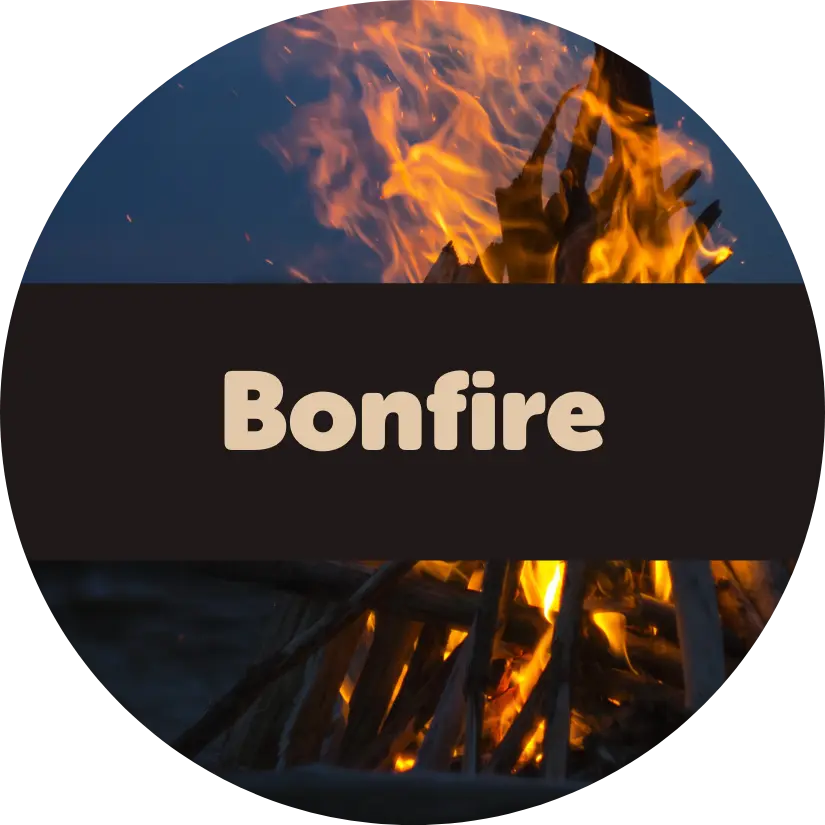 Bonfire Wax Melts - 2oz Sample Pouch