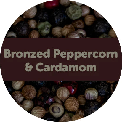 Bronzed Peppercorn & Cardamom Wax Melts - 2oz Sample Pouch