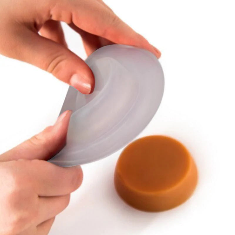 Clear Silicone Wax Melt Dish