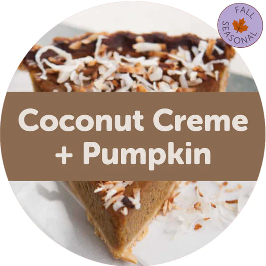 Coconut Creme + Pumpkin Wax Melts - 3.6oz Eco Tin