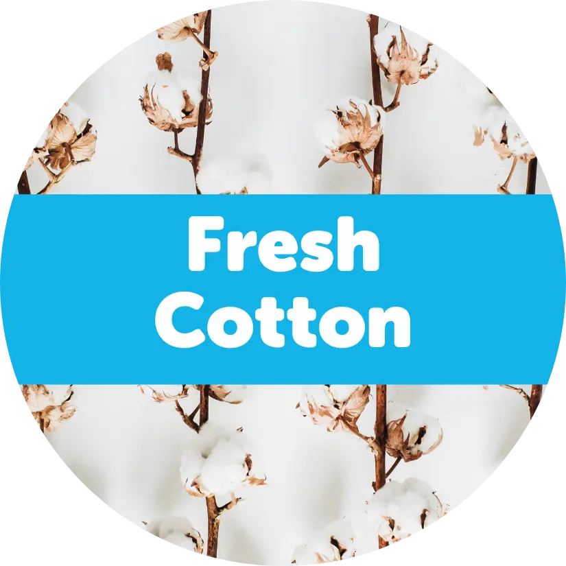 Fresh Cotton Wax Melts - 2oz Sample Pouch