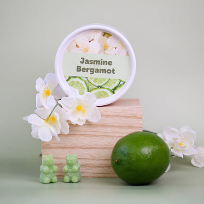 Jasmine Bergamot Wax Melts - 3.6oz Eco Tin