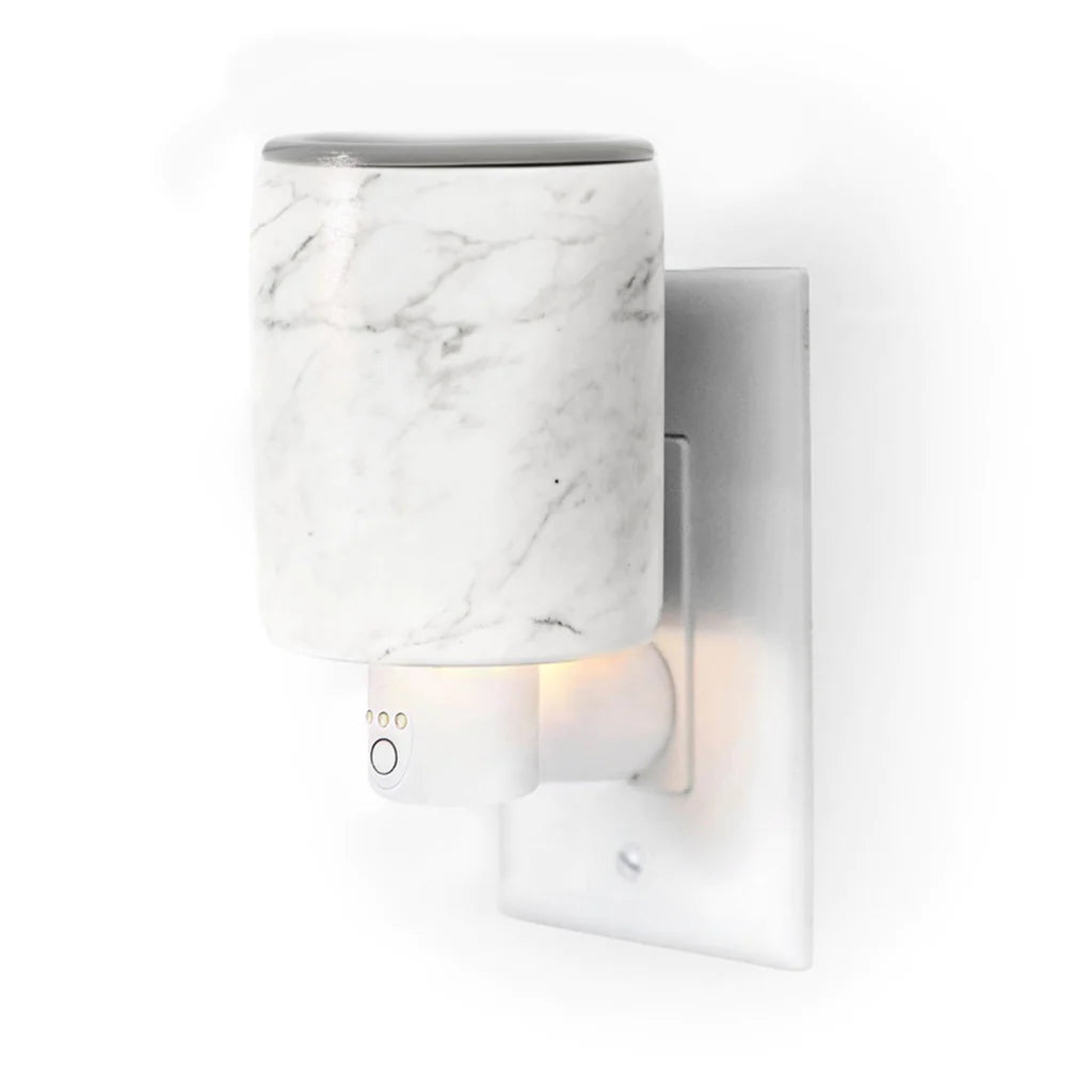 Marble Timer Outlet Wall Plug-In Wax Warmer