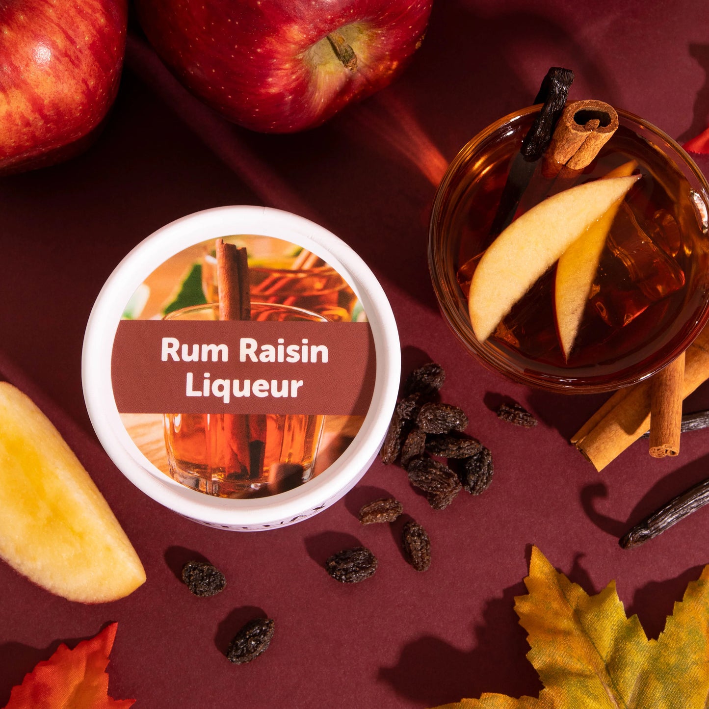 Rum Raisin Liqueur Wax Melts - 3.6oz Eco Tin