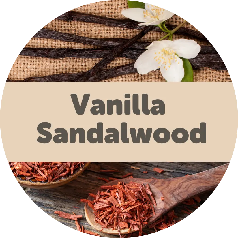 Vanilla Sandalwood Wax Melts - 2oz Sample Pouch