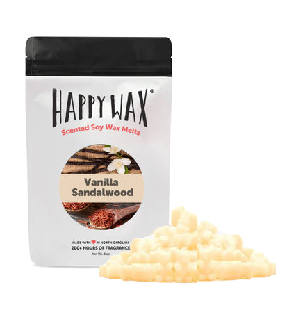 Vanilla Sandalwood Wax Melts - 2oz Sample Pouch