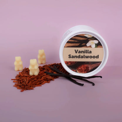 Vanilla Sandalwood Wax Melts - 3.6oz Eco Tin