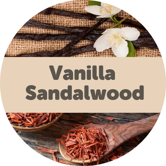 Vanilla Sandalwood Wax Melts - 3.6oz Eco Tin