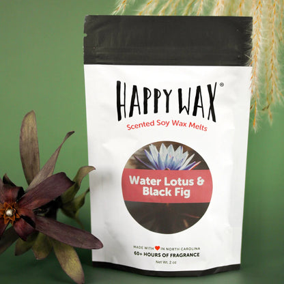 Water Lotus & Black Fig Wax Melts - 2oz Sample Pouch