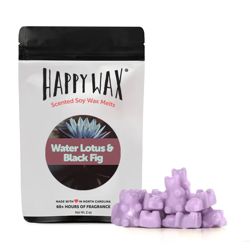 Water Lotus & Black Fig Wax Melts - 2oz Sample Pouch