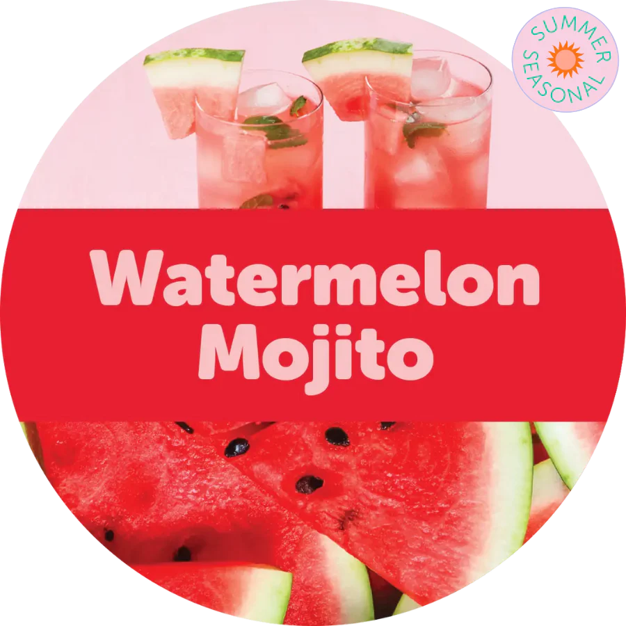 Watermelon Mojito Wax Melts - 2oz Sample Pouch