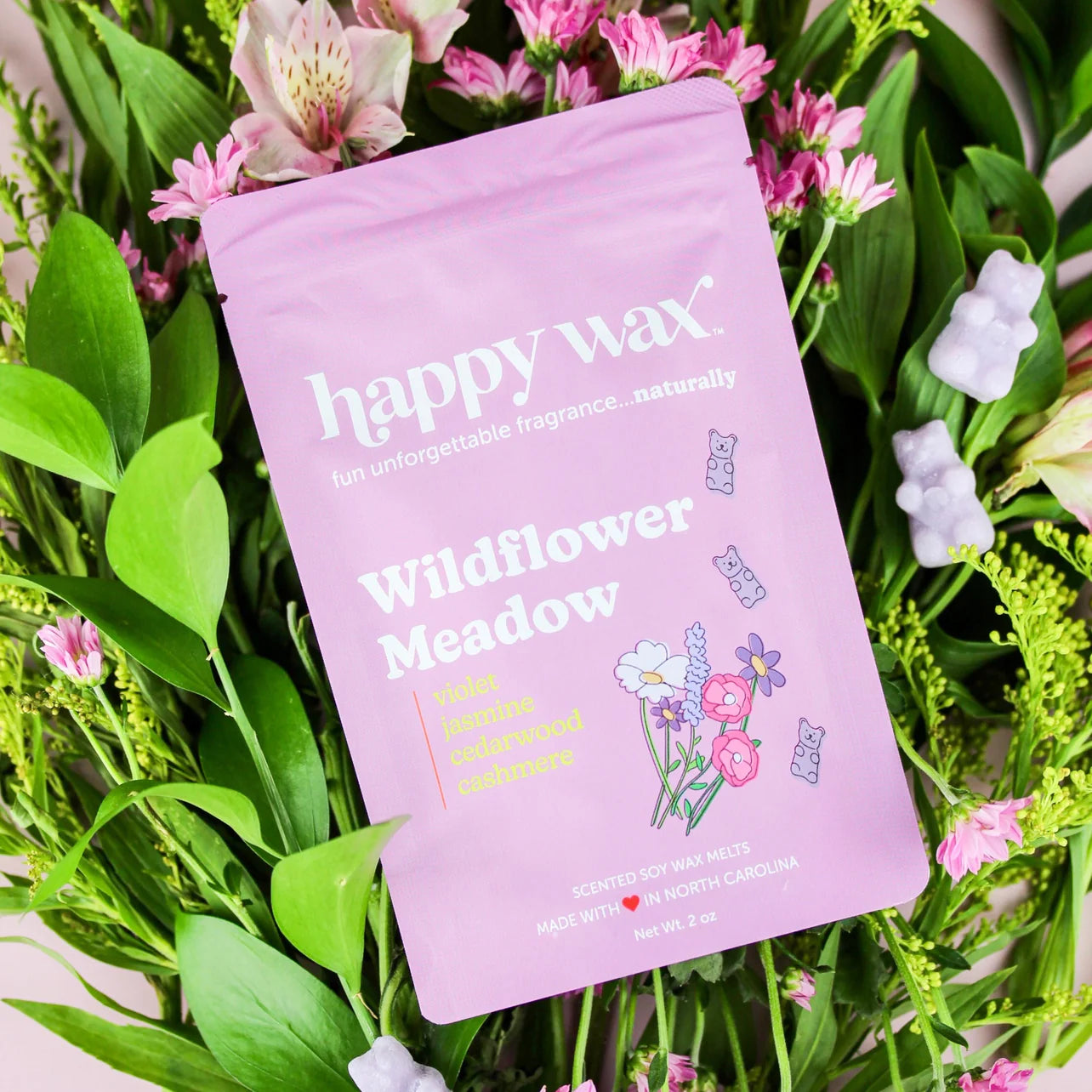 Wildflower Meadow Wax Melts - 2oz Sample Pouch